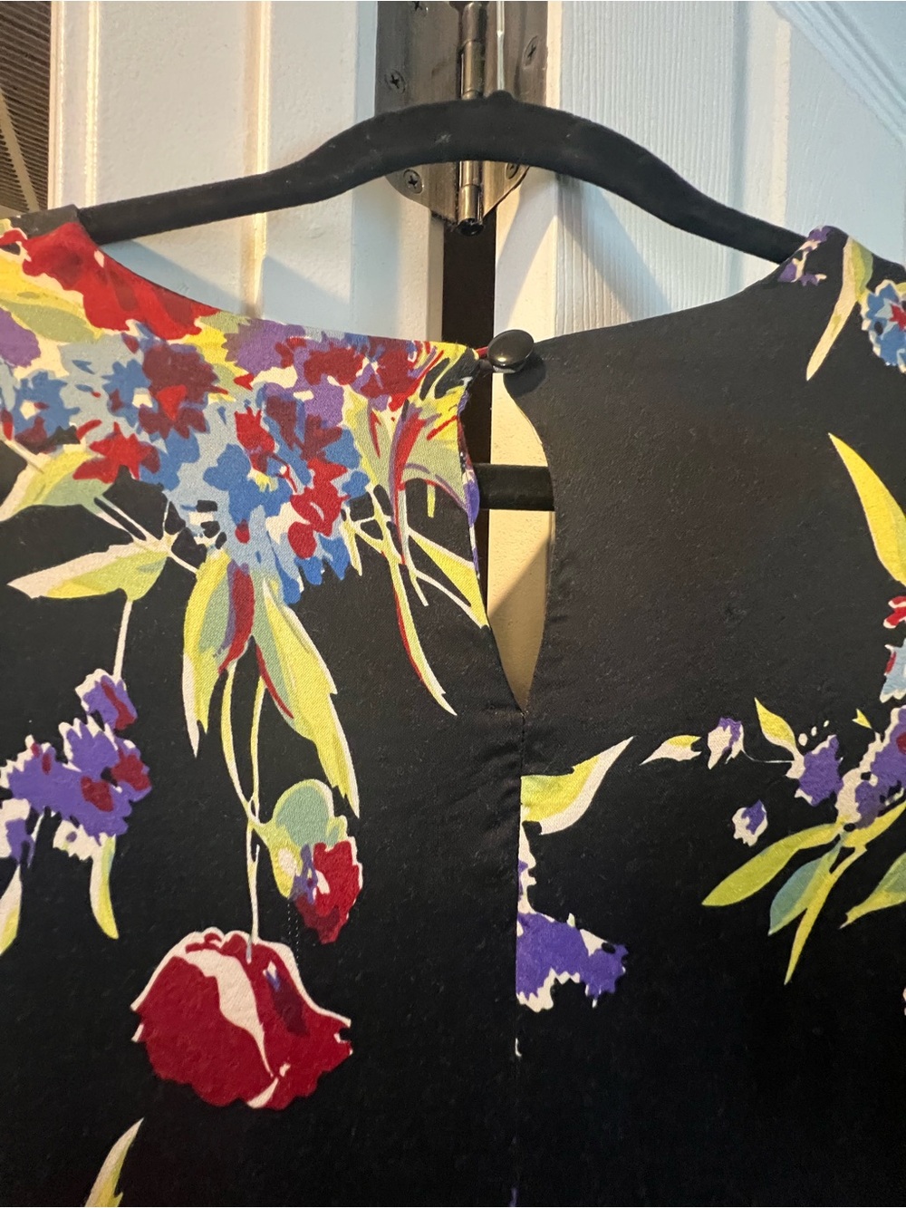 Trays Diva Black Floral Caftan - Picture 6 of 8